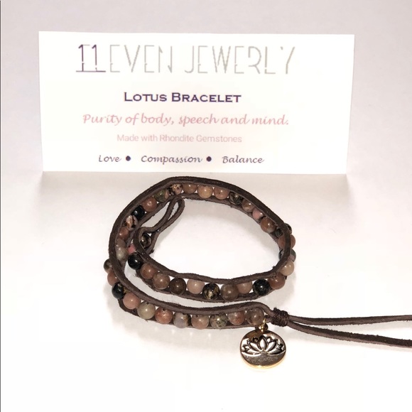 Leather Wrap Bracelet - Picture 1 of 2